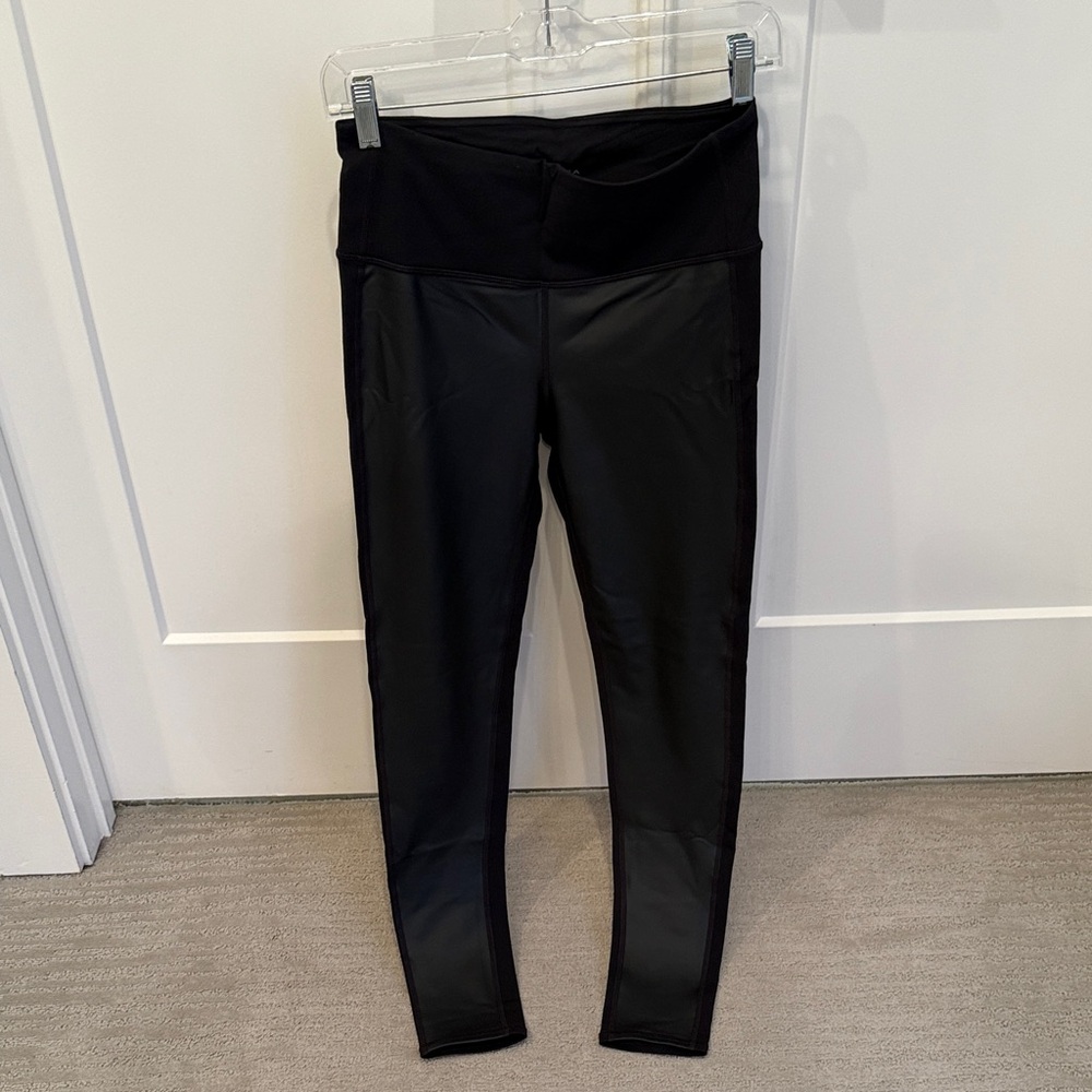 Athleta Black High-Waisted Leggings